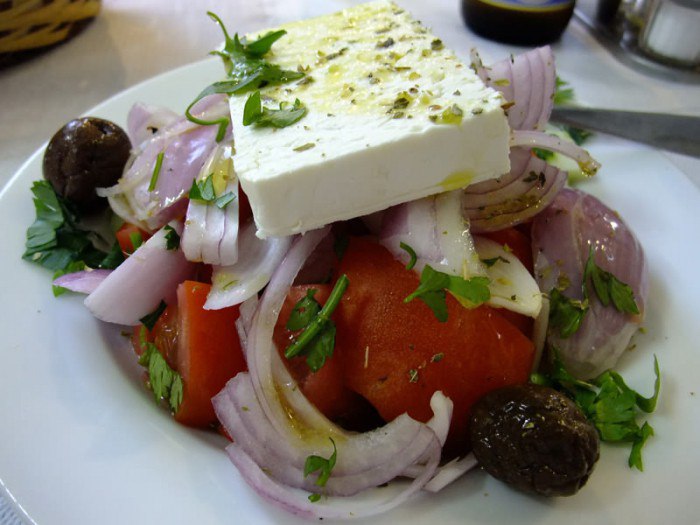 Золотой рецепт настоящего греческого салата