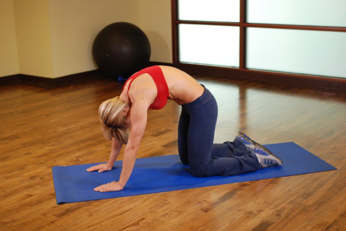 Упражнения для растяжки спины 2