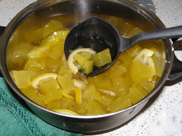 Учимся готовить варенье из кабачков с лимоном - 2