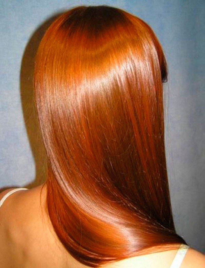 Цветное ламинирование волос