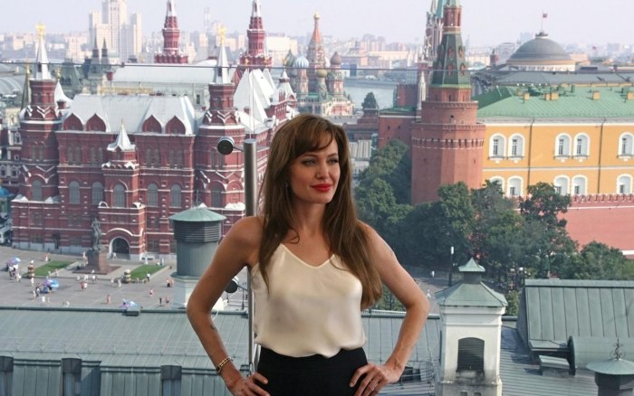 Уроки русского для Анжелины Джоли