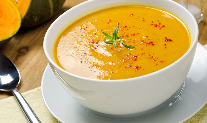 Рецепт 5. Сырный суп-пюре из тыквы.