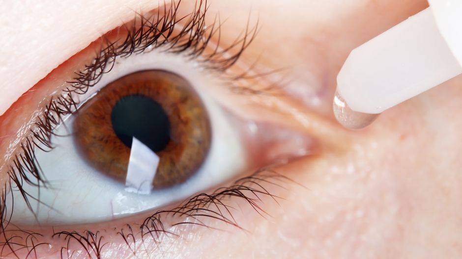 Средства для закапывания от синдрома сухого глаза