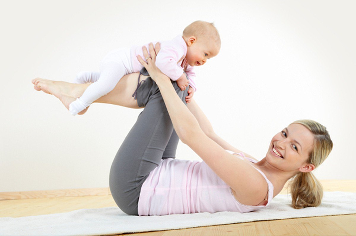 Упражнения для восстановления спины после родов